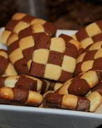 Шахматное печенье по-французски