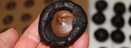 шоколадное печенье с кремовой начинкой. Шаг 4