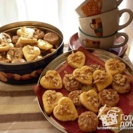 Рецепт сливочное печенье к чаю