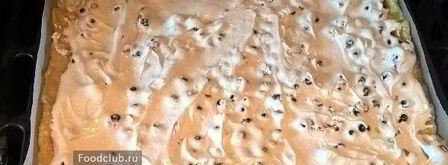 смородиновое печенье с безе. Шаг 7