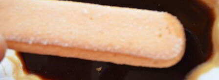 тирамису с творожным кремом и миндальным печеньем. Шаг 3