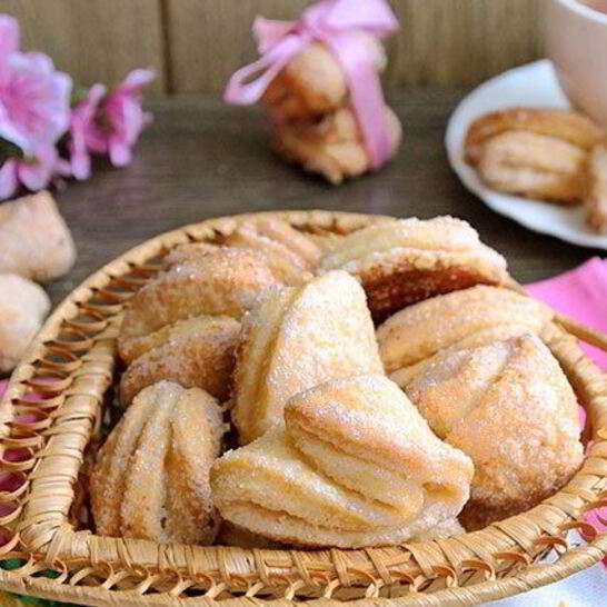 Рецепт творожное печенье треугольники