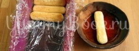 тыквенный мусс с печеньем савоярди. Шаг 7