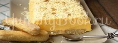 тыквенный мусс с печеньем савоярди. Шаг 9