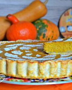 Американский тыквенный пирог с корицей