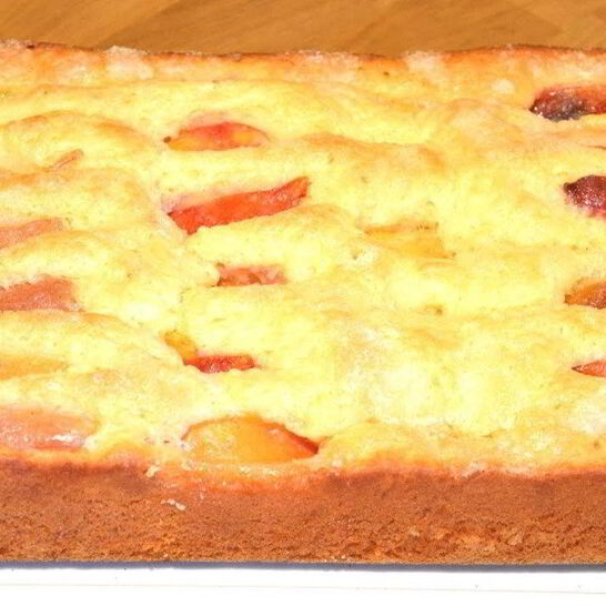 Рецепт безумно вкусный и простой пирог с фруктами