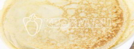 блинный пирог с печенью. Шаг 6