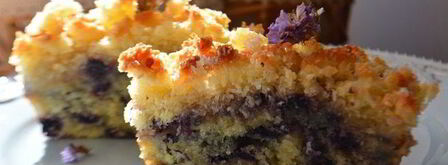 чернично-кокосовый пирог. Шаг 7