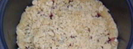 черничный пирог в мультиварке. Шаг 4