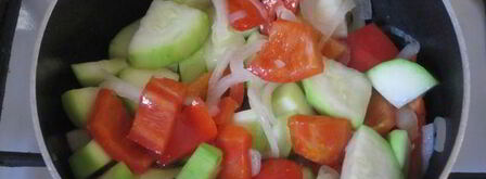 итальянский овощной пирог. Шаг 5