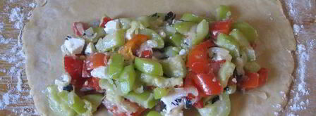 итальянский овощной пирог. Шаг 9