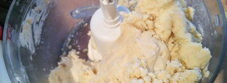 киш на творожном тесте с цветной капустой и черемшой. Шаг 3