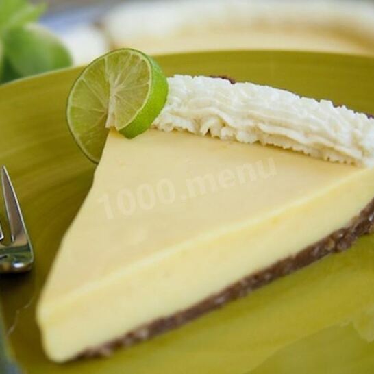 Рецепт лаймовый пирог