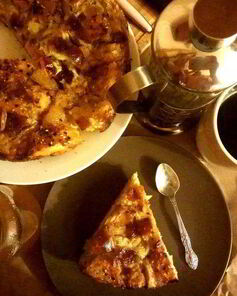 Ленивый пирог с бананами