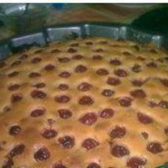 Рецепт летний вишневый пирог