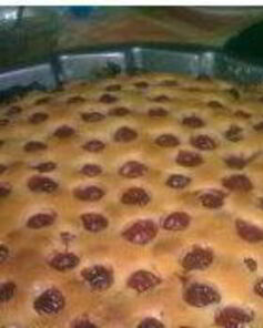 Летний вишневый пирог