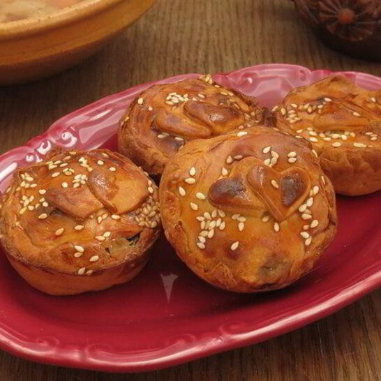 Рецепт мини-пироги к 14 февраля