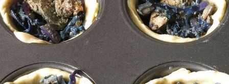 мини-пироги к 14 февраля. Шаг 7