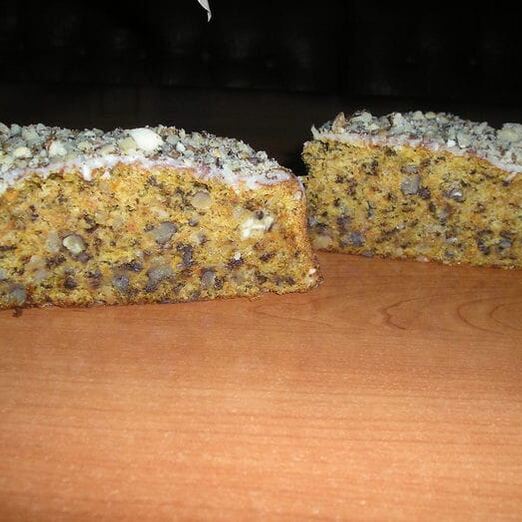 Морковный пирог