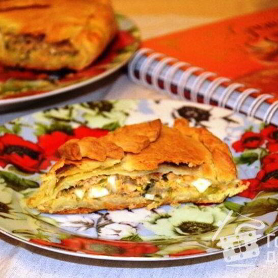 Рецепт несладкий пирог из традиционной русской кухни