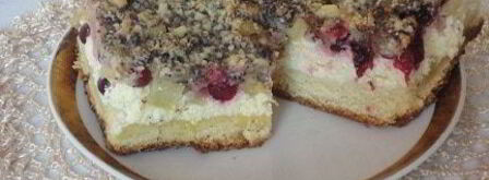 обсыпной пирог с ревенем. Шаг 5