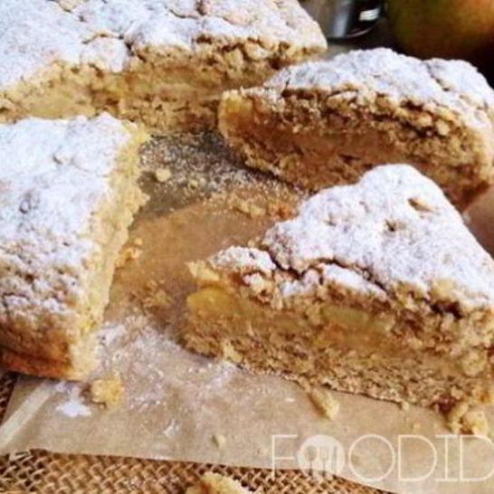 Рецепт овсяный пирог