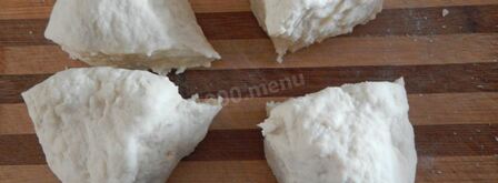 пирог из слоеного теста с творогом. Шаг 7