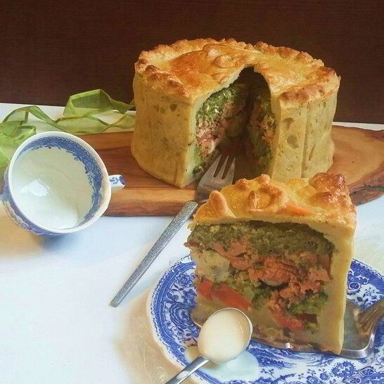 Рецепт пирог-многослойник праздничный