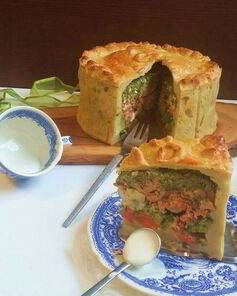 Пирог-многослойник Праздничный