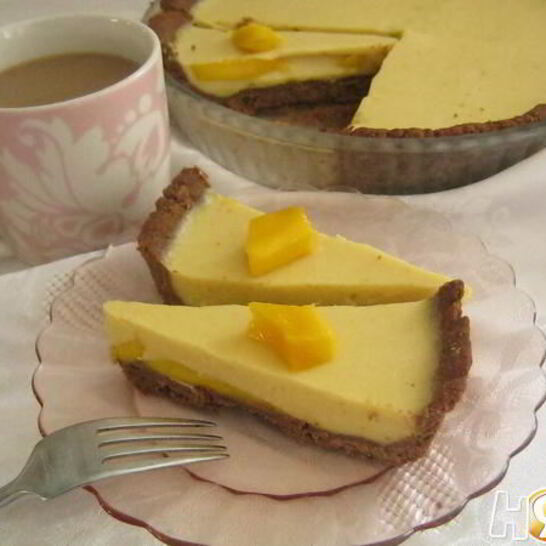 Рецепт пирог мусс-манго