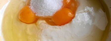 пирог нежность с творожком. Шаг 11