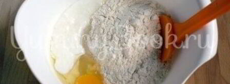 пирог с кокосовой стружкой. Шаг 2