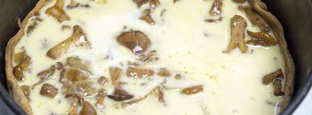 пирог с лисичками. Шаг 10