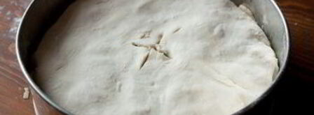 пирог с мясом и сыром. Шаг 6