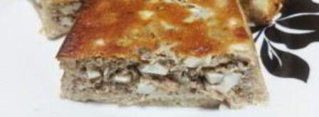 пирог с рыбной консервой. Шаг 4