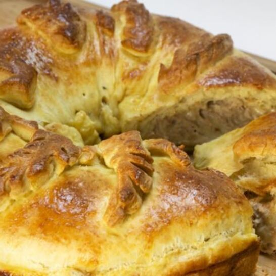 Рецепт пирог с тунцом