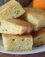 Пирог с тыквой и яблоками