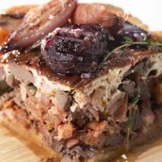 Рецепт пирог с уткой