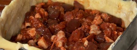 пирог с уткой. Шаг 4