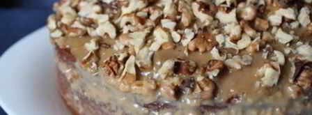 пирог с вареной сгущенкой. Шаг 7