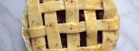 пирог с вишней. Шаг 9