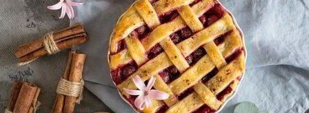 пирог с вишней. Шаг 10