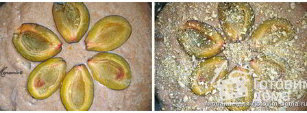 пирог со сливами для поста. Шаг 5