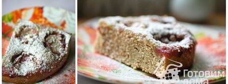 пирог со сливами для поста. Шаг 8