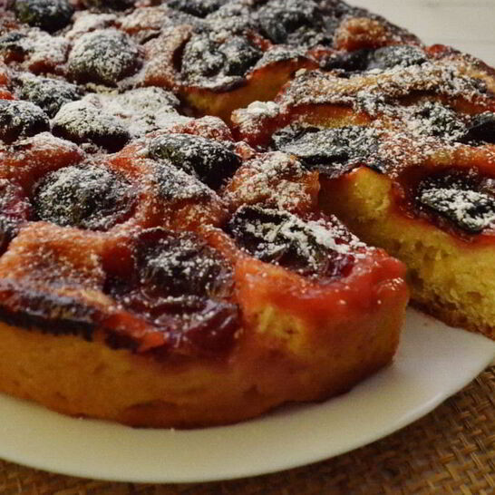 Рецепт пирог со сливами