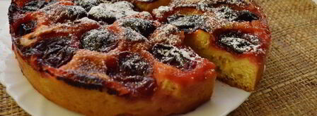 пирог со сливами. Шаг 6