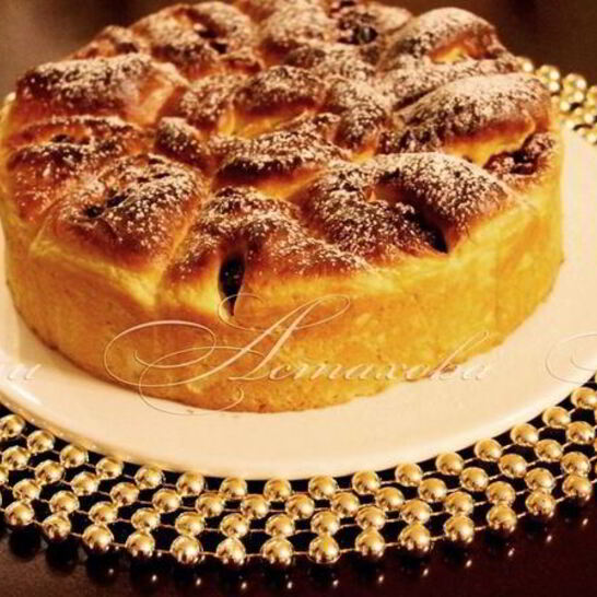 Рецепт пирог творожный рай