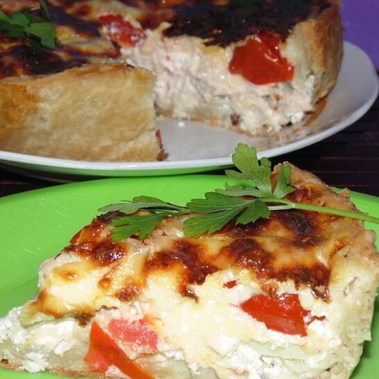 Рецепт рождественский пирог с курицей