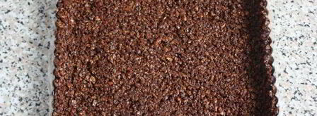 шоколадный пирог с мини-бретцелями. Шаг 6