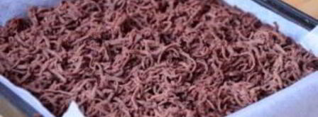 шоколадный пирог с творогом и вишней. Шаг 4